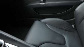 Leather Car Seat Detail